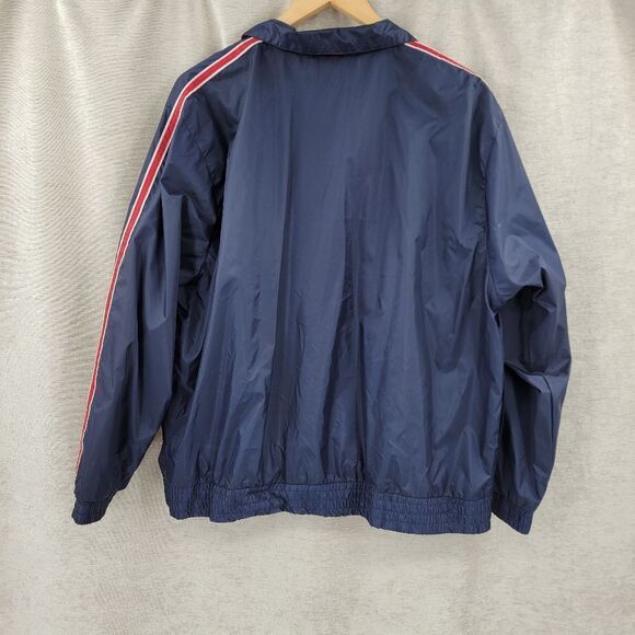 Lavon Vintage Y2K USA Blue Windbreaker Tracksuit with Red Stripes Size XL - Picture 10 of 16